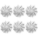 HASMX Plastic Impeller Motor Fan Vacuum Cleaner Replacement Part for Eureka Sanitaire 12988 Vacuum Cleaner Plastic Motor Fan # 1