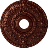 Ekena Millwork CM18ROACS Rose Ceiling Medallion, 18 OD x 3 1/2 ID x 1 1/2 P, Antique Copper