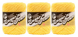 Bulk Buy: Lily Sugar n Cream Solids 100% Cotton Yarn (3Pack) (Yellow #0010)