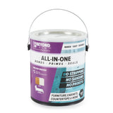 Beyond Paint Furniture, Cabinets and More Allinone Refinishing Paint Gallon, No Stripping, Sanding or Priming Needed, Bright W