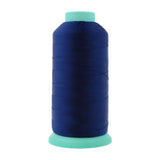 Mandala Crafts Size 92 280D T90 Bonded Nylon Thread - Dark Blue 1100 YDs Tex 90 Heavy Duty Sewing Threads for Leather, Jeans, We