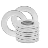 Zernmiarder M12 Stainless Steel Flat Washers - 24mm Outside Diameter, 304(18-8) Stainless Steel Washers Metal Washer for Screws