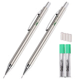 Mr. Pen Mechanical Pencil, Metal, 0.7mm, 2 Pack, Drafting Pencil, Metal Mechanical Pencils, 0.7 Mechanical Pencils, Metal Penci