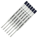 6 Pack Refill BlackP900Fine Tip Schmidt Parker Style Ballpoint Refill