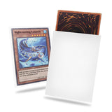 White Yu-gi-oh Card Sleeve 200 Pack, Japanese Small Card Sleeves Photocard Sleeves 62x89mm, Back Textured Perfect Shuffling, Pro
