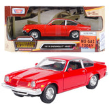 1974 Chevrolet Vega Red Forgotten Classics Series 1/24 Diecast Model Car By Motormax