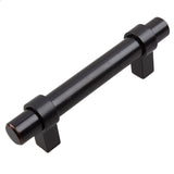 GlideRite Hardware 400576ORB25 3 inch Cc Oil Rubbed Bronze Solid Euro bar Pulls 25 Pack