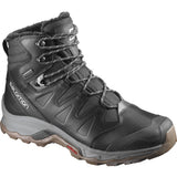 Salomon Men's Quest Winter GTX Snow Boots, PHANTOM/Black/Vapor Blue, 11.5