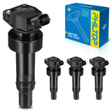 PHILTOP UF652 Ignition Coil Pack Compatible with 2012-2019 Soul, 2012-2019 Rio, 2012-2021 Accent, 2013-2017 VelosterX, Set of 4