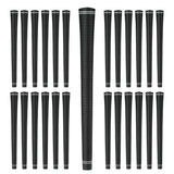 Karma Revolution Golf Grip Set, 25 Black Standard Size No Alignment Necessary Easy Installation All-Weather Performance and Comf