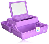 Caboodles OnTheGo Girl Purple Marble Vintage Case, 1 Lb