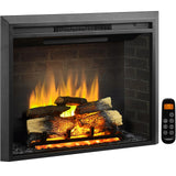 LegendFlame Carl 35 W Electric Fireplace Insert (EF264), Fireplace Heater 750/1500W, Fire Crackling Sound, Remote Control