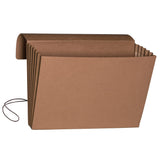 Smead Redrope Expanding File Wallet, Flap and Cord Closure, 51/4 Expansion, Fully Lined Tear Resistant Gusset, Legal Size, 10