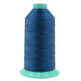 Mandala Crafts Size 277 840D T270 Bonded Nylon Thread - Airforce Blue 800 YDs Tex 270 Heavy Duty Sewing Threads for Leather, Jea