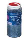 Spectra Arts & Crafts Glitter, Sky Blue, 16 oz., 1 Jar