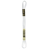 DMC 117BLANC 6 Strand Embroidery Cotton Floss, White, 8.7Yard