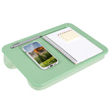 LAPGEAR Compact Lap Desk - Fits up to 15 Inch Laptops - Sage Green - Style No. 43121