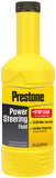 Prestone AS262-12PK Power Steering Fluid with Stop Leak - 12 oz, (Pack of 12) , Yellow
