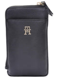 Tommy Hilfiger Solid Black Pu ZipAround Wallet