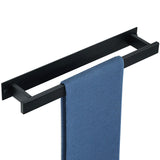 Alise Bathroom Towel Bar, 16 Inch Matte Black Towel Racks for Bathroom and Lavatory, SUS304 Stainless Steel Hand Towel Holder To