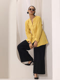 Libas Women'S Cotton Blend Straight Kurtis (29355O_Yellow_S)