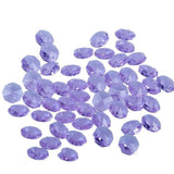 Sun Cling? Crystal 14mm Octagon Beads, Pack of 100 (Purple)