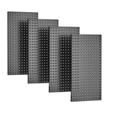 EVERHANGER Metal Pegboard Panels 24 x 12, Heavy Duty Steel Peg Boards for Garage, Pegboard Wall Organizer for Tool Storage and O