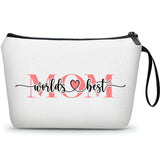 SEAMOON Mom Birthday Thank You Appreciation Gifts for Mama Mothers Day from Daughter Unique Small Travel Cosmetic Makeup Bag