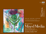 Strathmore 400 Series Mixed Media Pad, 18x24, White, 15 Sheets
