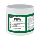 Five Star PBW 1 lbs NonCaustic Alkaline Cleaner, White pbw1