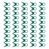 Heavenglow 50 Pieces Plant Support Garden Clips Tool Fastening Clip For Tomatoes Flower Green|Plant Tiessupports|Home Garden