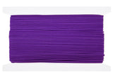 LYZXMLBL Purple Elastic Cord String - 2mm (0.08 inch) Diameter Round Stretch Bungee Cord for Bracelet Making, DIY Crafts, Sewing