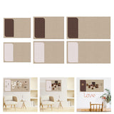 Enakshi Cork Bulletin Board Tack Board Cork Board for Message Photo Office Home 40x60 Coffee|Home & Garden | Home Decor | Messag