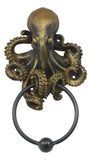 Pacific Giftware Deep Ocean Creature Octopus Kraken Warrior Decorative Resin Door Knocker Figurine