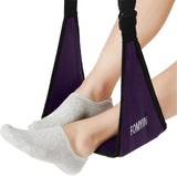 FOMYIN Airplane Foot Hammock, Portable Travel Footrest for Long Flights, Fire