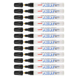 Paint Marker, Black, PK12