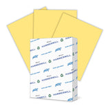 Hammermill Colored Paper, 20 lb Buff Printer Paper, 8.5 x 11-1 Ream (500 Sheets) - Made in the USA, Pastel Paper, 103325R