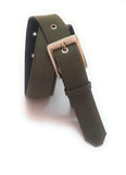 Generic WomenS Xxxl Oversize Plus Size Denim Material Millatry Green Jeans Belt