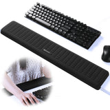 UnivoColors PostureUp L-Shaped Desk Long Wrist Rest & Elbow Rest, Non-Slip, Memory Foam, Desk Edge Support, Ergonomic Design for