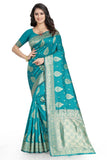 Sugathari Womens Banarasi Saree Pure Kanjivaram Silk Saree Soft new ladies 2023 Design Wear Sarees Latest Cotton Party Sari coll