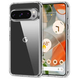HOOMIL for Google Pixel 9 and Google Pixel 9 Pro Case, Non-Yellowing, Drop Protection, Anti-Scratch, Transparent Hard Back Phone