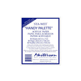 Masterson Sta-Wet Handy Palette Acrylic Paper Refill 30 Sheets