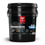 TRIAX Powerflow MV 32 Hydraulic Oil, 6000 Hour Extended Life, Double Anti-Wear, True All Season, -40 F Pour Point (5 Gallon Pail