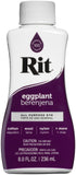 Rit Dye Liquid 8oz-Eggplant