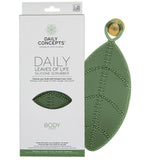 Daily Concepts Daily Leaves of Life Silicone Scrubber