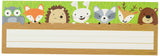 NAME PLATES WOODLAND FRIENDS
