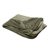 Furhaven Replacement Dog Bed Cover Faux Fur & Velvet Sofa-Style, Machine Washable - Dark Sage, Large