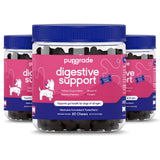 PupGrade Digestive Support Chews for Dogs - Prebiotic and Probiotic Supplement with Enzyme Blend - Upset Stomach, Diarrhea, Bowe
