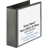 Business Source 4 Locking D-Ring View Binder