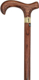 Extra Long, Super Strong Derby Walking Cane (Espresso)